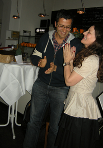 Ein gutes Eam: Pedro Cipriano, Gitarrist und Ana Maria Dias Pires, Fadista